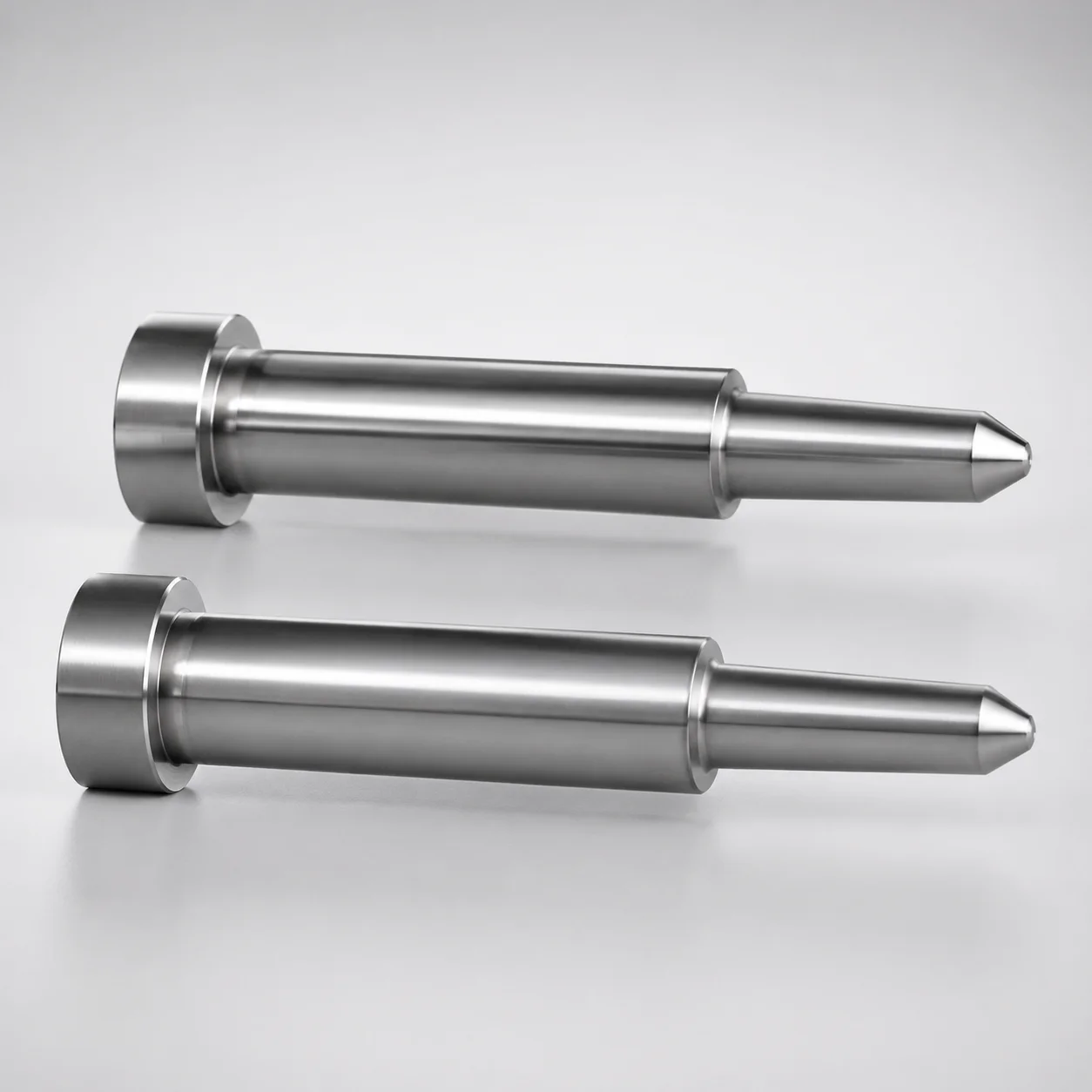 Molded part clinging to a steel core where shrink grip reaches 10 MPa of contact pressure