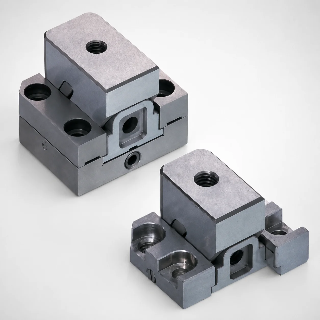 cam unit assembly for stamping dies with 45 degree driver and HRC 58 wear plates