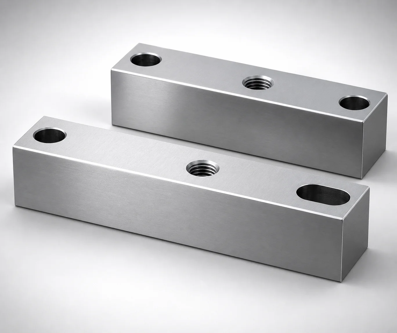mold base plate stack for two-plate and three-plate tools - 30 to 80 mm runner plate comparison